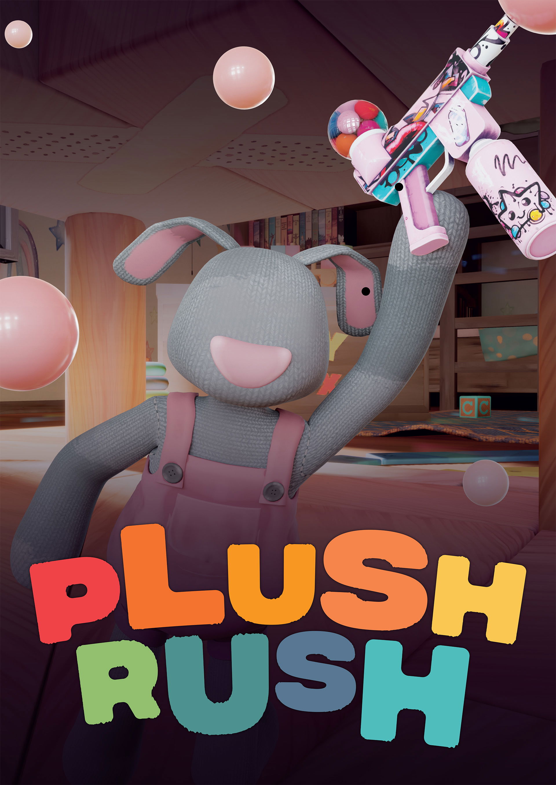 Plush Rush – 20-Min Free-Roam VR Add-On game