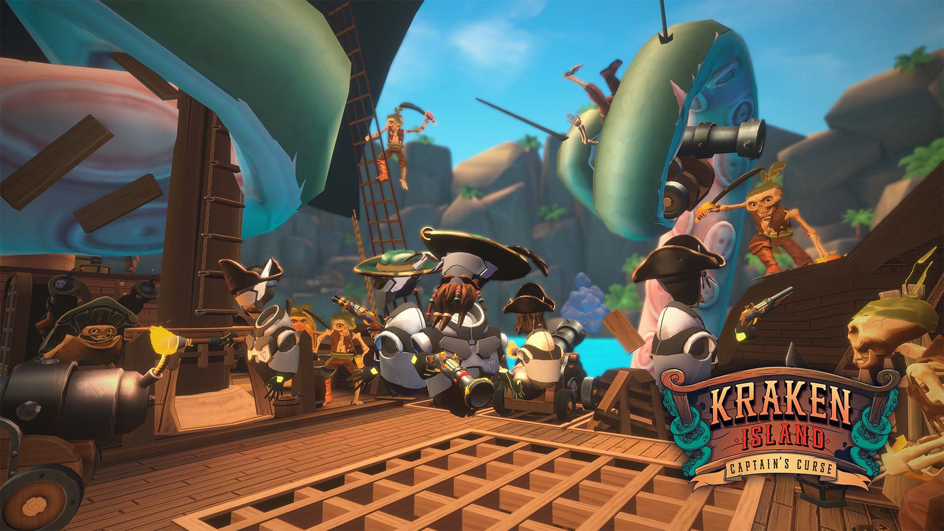 Kraken Island: Captain’s Curse - Family Friendly Action Adventure