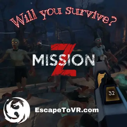 Action Zombie Game at Escape To VR in Carlsbad