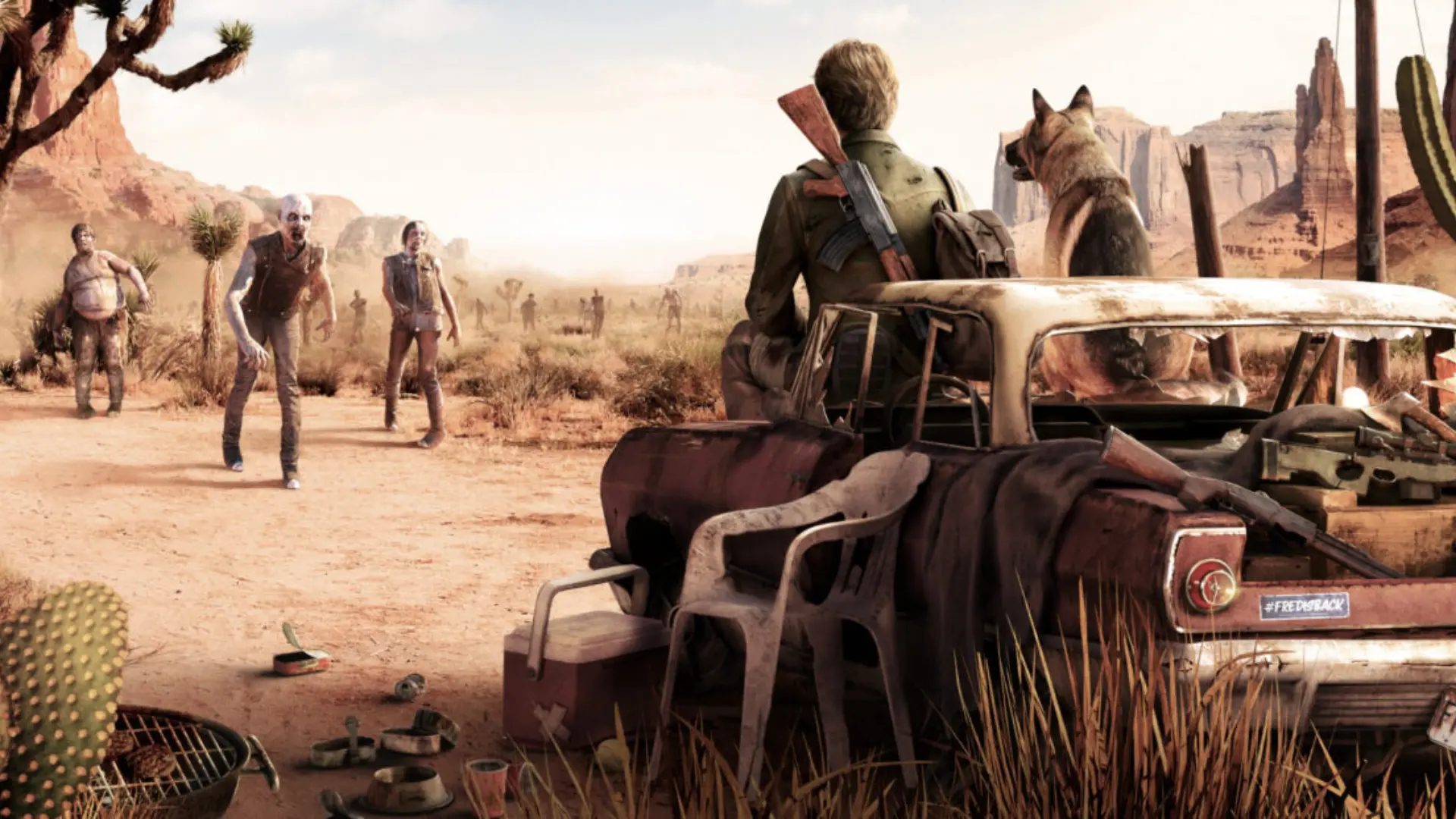 Zombie VR Game Experience