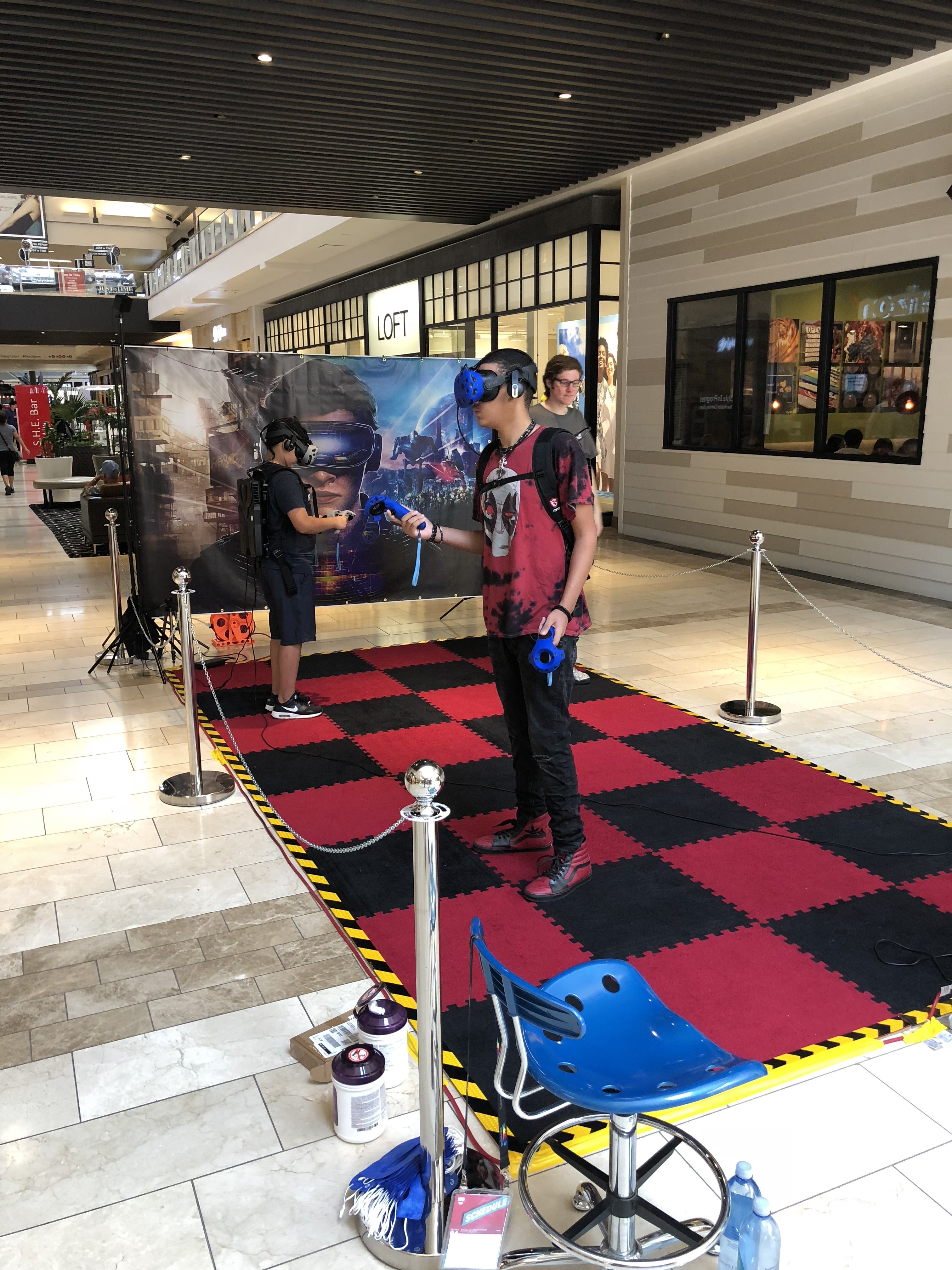 Virtual Reality Arena For Hire DeployVR Multiplayer Virtual Reality